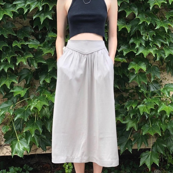 NWT Wilfred Gabrielle Skirt Ashen - Picture 3 of 7
